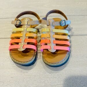Cat & Jack Toddler Girls Sandals Shoes Size 10
